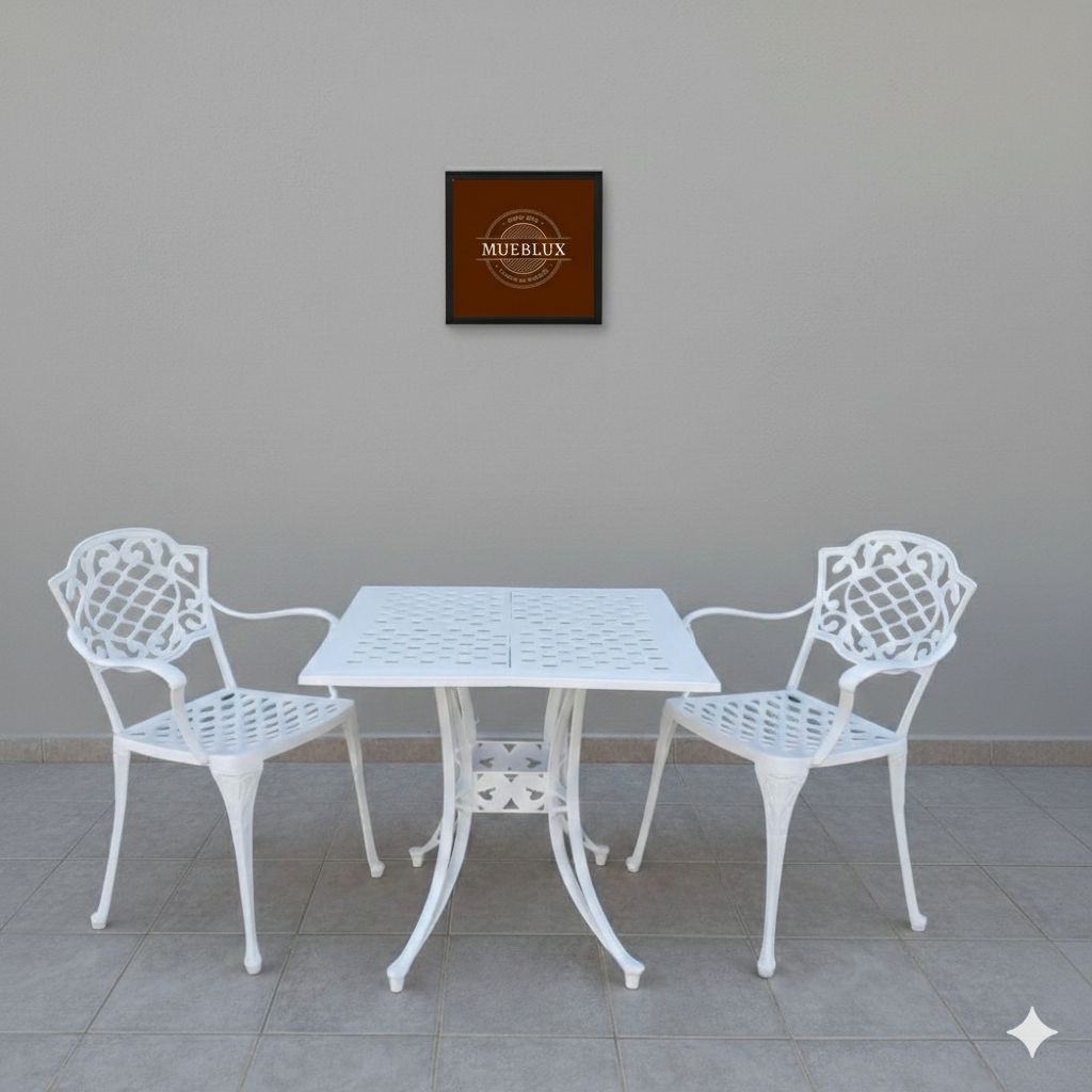 Juego de jardin Chateux x2 Cuadrada